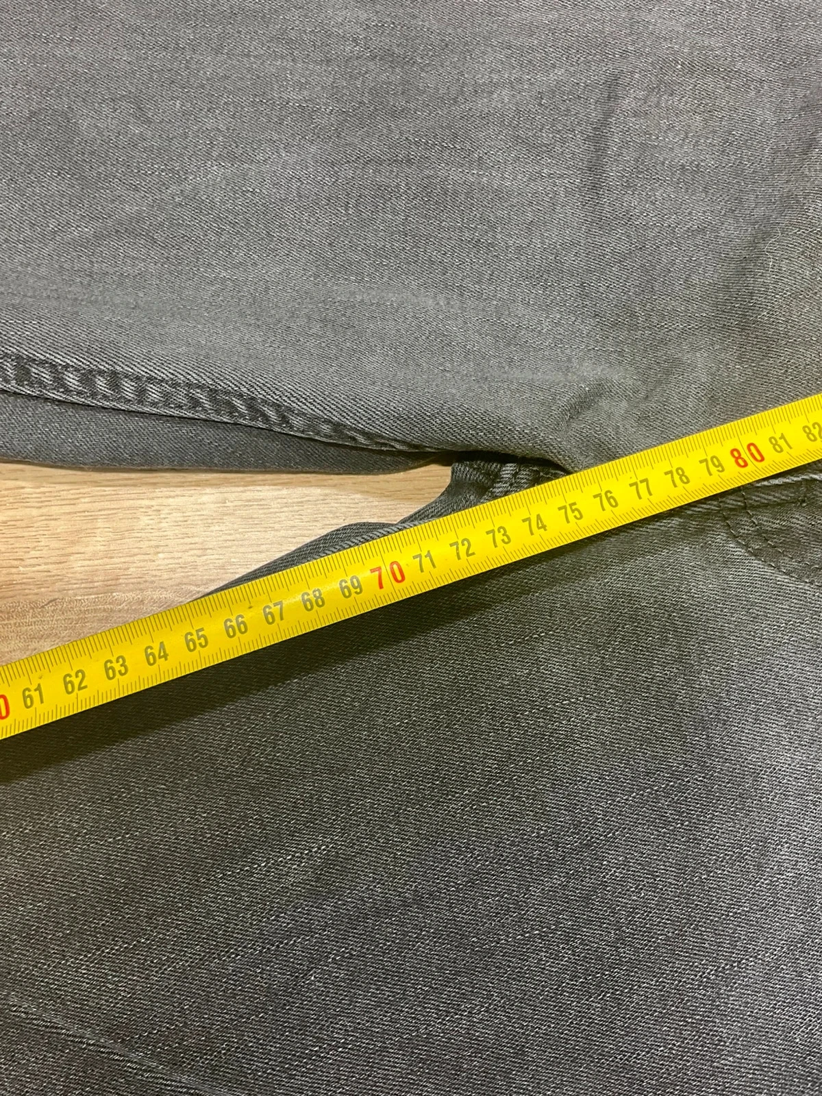 Jean Levi's 511 Slim W34 L32 Denim Noir Délavé 99% coton Style Casual – photo 16